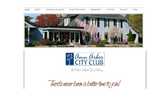 Desktop Screenshot of annarborcityclub.org